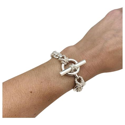 bracelet luxe femme hermes|bracelet hermes argent femme prix.